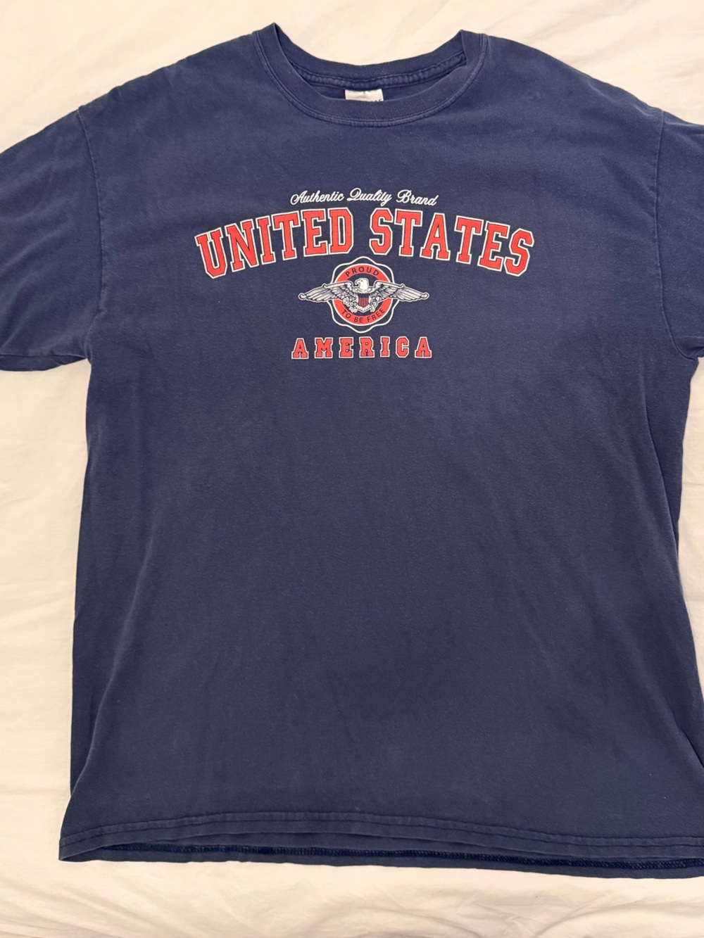 United States Gildan Navy T‑Shirt